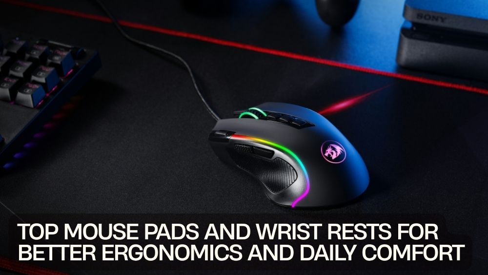 Top Mouse Pads and Wrist Rests for Better Ergonomics and Daily Comfort