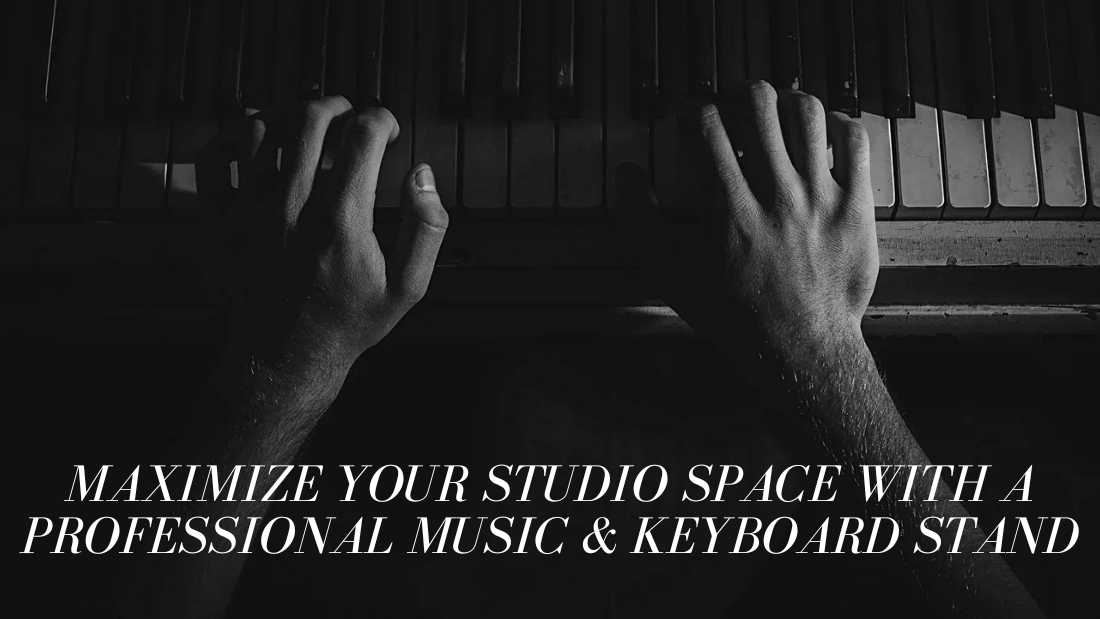 Maximize Your Studio Space with a Professional Music & Keyboard Stand