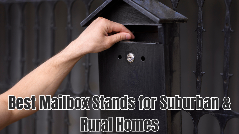 Best Mailbox Stands for Suburban & Rural Homes