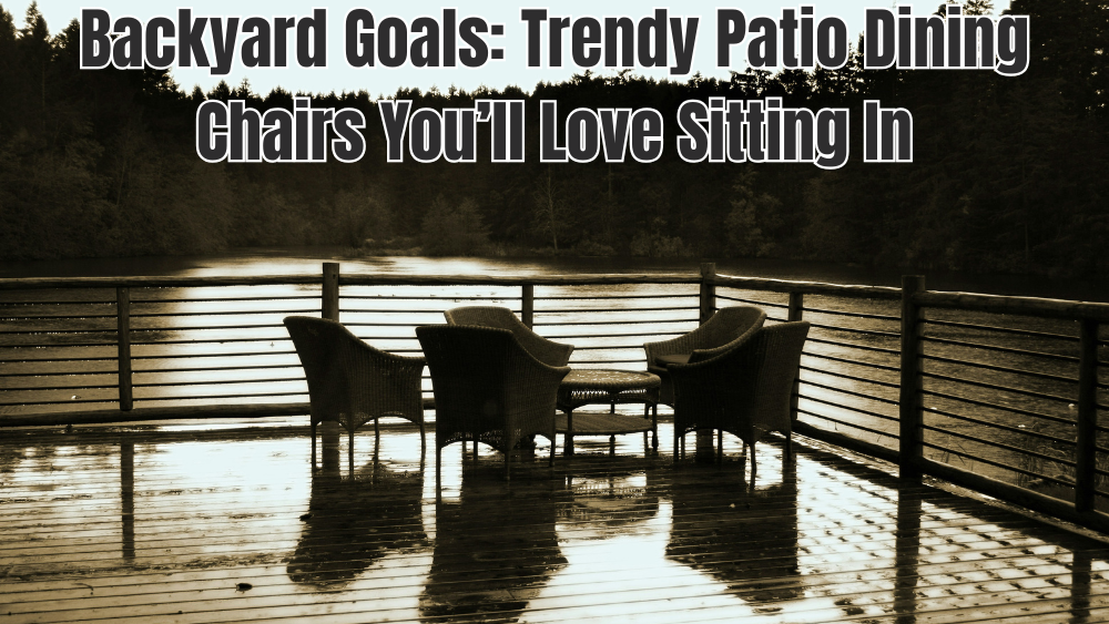 Backyard Goals: Trendy Patio Dining Chairs You’ll Love Sitting In