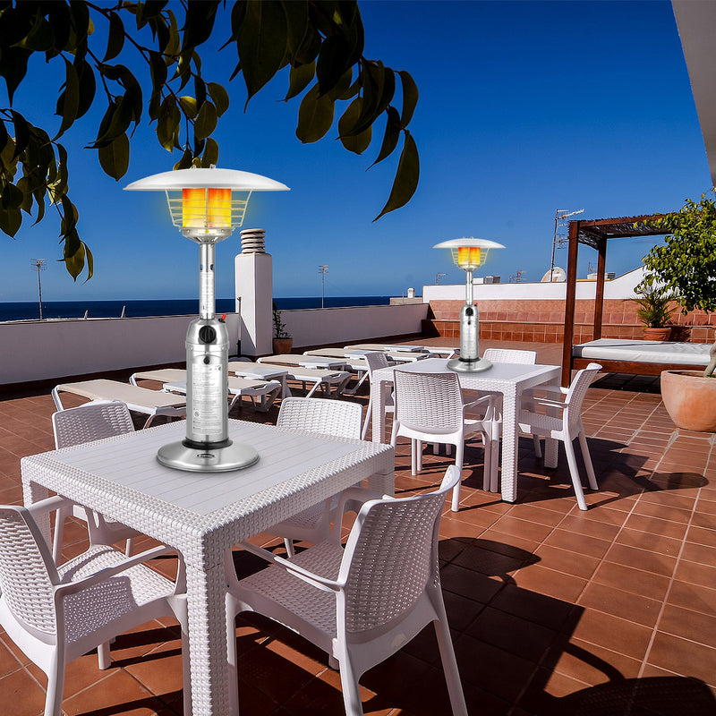 Backyard heaters Canada for patios and decks