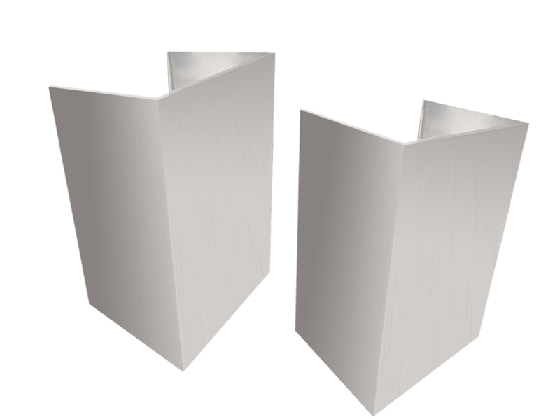 Victory ceiling duct cover installed in modern kitchen