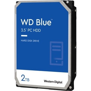 Western Digital Blue WD20EZBX 2 TB Hard Drive - 3.5" Internal - SATA (SATA/600) 