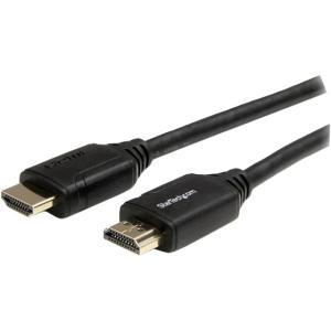 StarTech.com 6ft (2m) Premium Certified HDMI 2.0 Cable with Ethernet, High Speed Ultra HD 4K 60Hz HDMI Cable HDR10, UHD HDMI Monitor Cord 