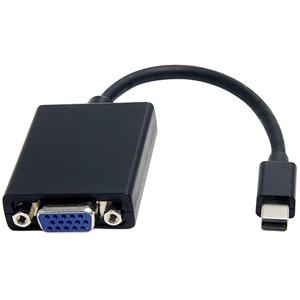 Mini DisplayPort to VGA Adapter, Active Mini DP to VGA Converter, 1080p Video, VESA Certified, mDP 1.2 to VGA Monitor/Display 