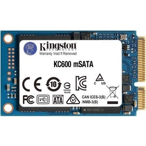 Kingston KC600 512 GB Solid State Drive - mSATA Internal - SATA (SATA/600) 