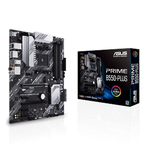 Asus Prime B550-PLUS Desktop Motherboard - AMD B550 Chipset - Socket AM4 - ATX 