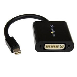 Mini DisplayPort to DVI Adapter, Mini DP to DVI-D Single Link Converter, 1080p Video, Passive, mDP 1.2 to DVI Monitor/Display