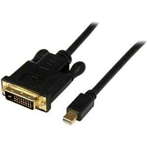 6ft Mini DisplayPort to DVI Cable, Mini DP to DVI-D Adapter/Converter Cable, 1080p Video, mDP 1.2 to DVI Monitor/Display