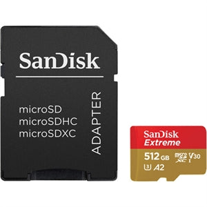 Extreme 512GB microSDXC UHS-I 