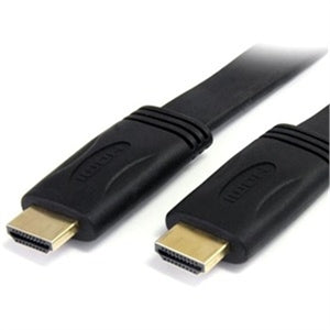 StarTech.com 6 ft Flat High Speed HDMI Cable with Ethernet - Ultra HD 4k x 2k HDMI Cable - HDMI to HDMI M/M 