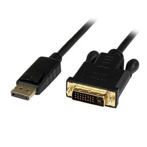 StarTech.com 3ft (1m) DisplayPort to DVI Cable, 1080p Video, Active DisplayPort to DVI-D Adapter/Converter Cable, DP to DVI Monitor Cable