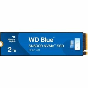 WD Blue SN5000 WDS200T4B0E 2 TB Solid State Drive - M.2 2280 Internal - PCI Express NVMe (PCI Express NVMe 4.0 x4)NEW