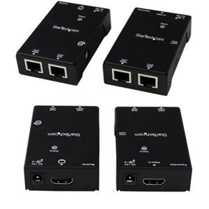 StarTech.com HDMI Over CAT5e/CAT6 Extender with Power Over Cable - 165 ft (50m)