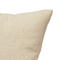 Oat Houndstooth Cushion Cover – Classic Pattern in Calming Beige Tone, Hand-Made in Canada