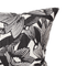 Ink Pattern Cushion Cover – Black & White Floral Design, 100% Cotton, Hand-Made in Canada