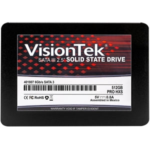 VisionTek PRO HXS 512 GB Solid State Drive - 2.5" Internal - SATA (SATA/600) 