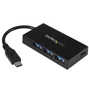 USB C Hub - 4 Port USB-C to USB-A (3x) and USB-C (1x) - Bus Powered USB Hub - USB Type C Hub - Port Expander