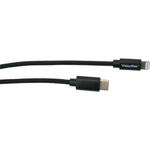 VisionTek USB-C to Lightning MFI 2 Meter Cable (M/M) 