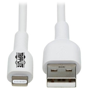 Tripp Lite by Eaton Safe-IT M100AB-02M-WH Lightning/USB Data Transfer Cable