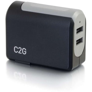 Legrand 2-Port USB A Wall Charger - Dual Port USB Power Adapter - 5V/4.8A 