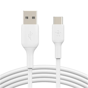 Belkin BoostCharge USB-C to USB-A Cable (1 meter / 3.3 foot, White)