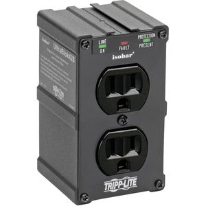 Tripp Lite Isobar ULTRABLOK Premium 2-Outlets Surge Suppressor