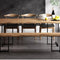 ARDYNAMIC Edge Dining Table | Solid Pine Wood, 63