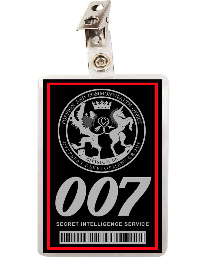 007 James Bond ID Badge 