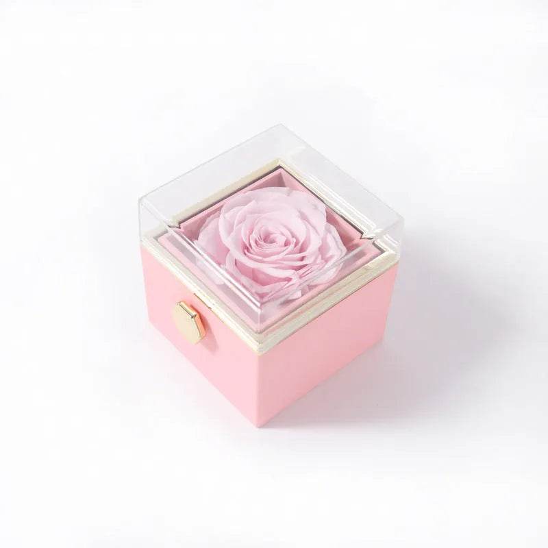 Acrylic Ring Box Valentine's Day Proposal Confession 