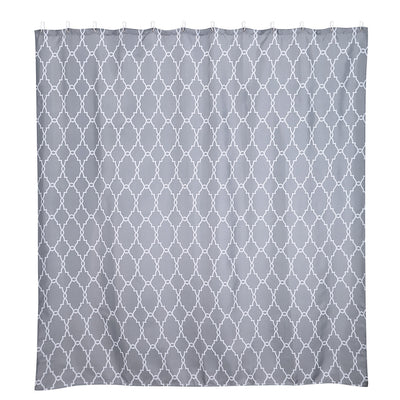 Shower Curtain Waterproof 70x70” Inches Bathroom Shower Drape Liner Print Polyester Fabric Bathroom Curtain w/ 12 Hooks for Bathtub Shower Stall 