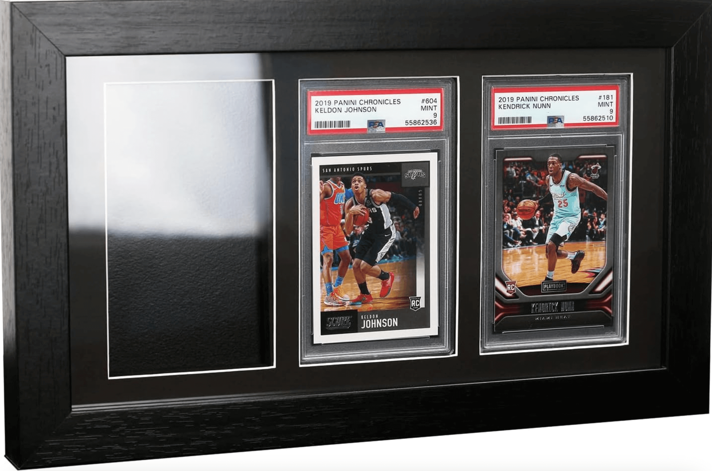 Premium PSA Graded Wooden Frame Display with UV Glass 
