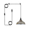 Modern E26 Plug-in pendant light with Switch~1742