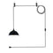 Plugin Fabric Cable Ceiling Dome Shade Pendant light with Hook~1763