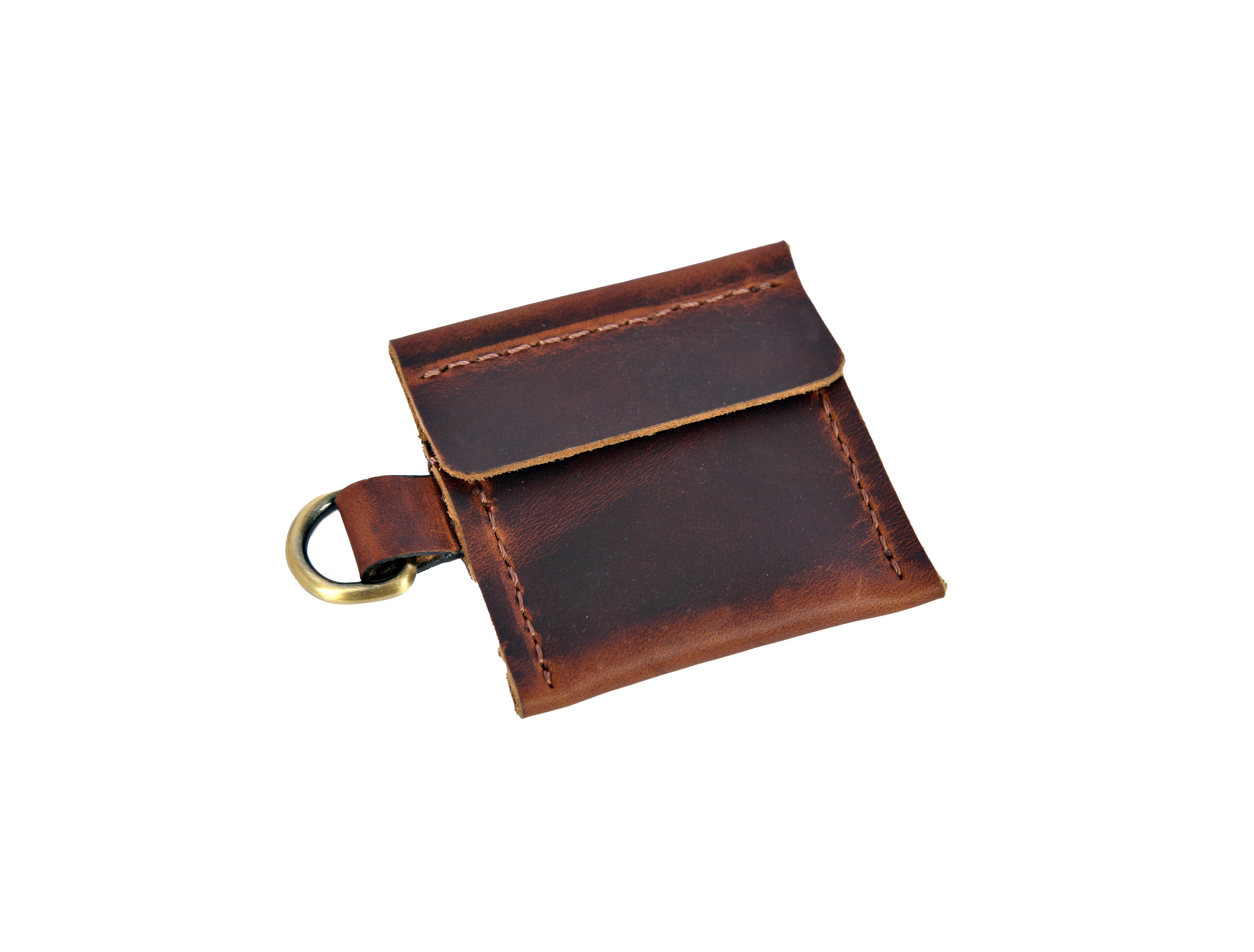 Tolredo Handcrafted Leather Ring Case – Midnight Noir