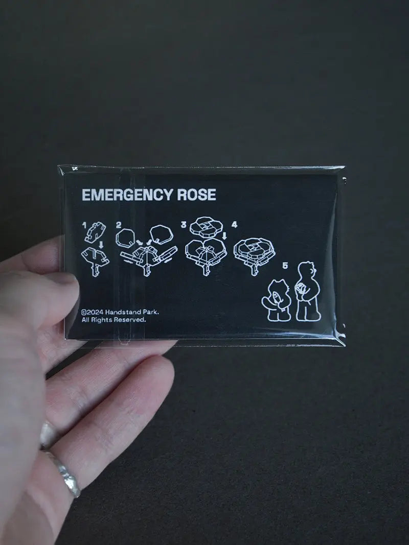 Quick-assemble Red Rose | 3D Printed Toy