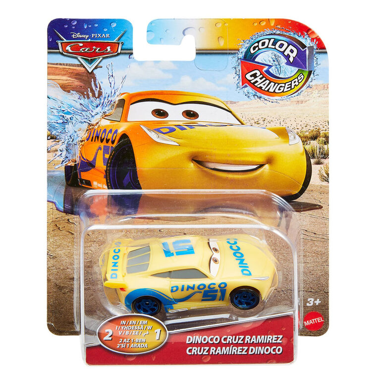 Disney Pixar Cars On The Road Color Changers - Dinoco Cruz Ramirez 