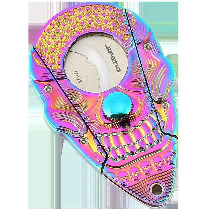 Stylish And Simple Stainless Steel Sharp Gothic  Cigar Cutter 