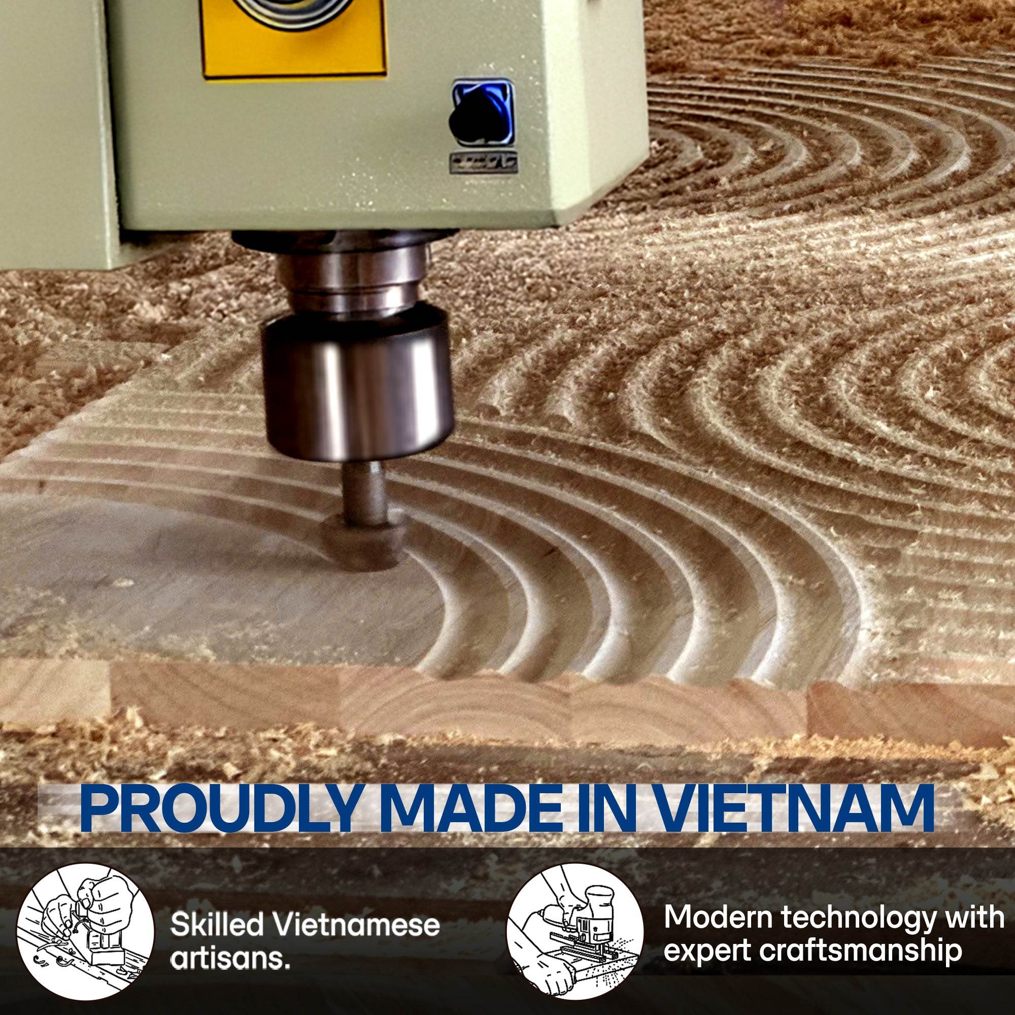 Harmony Dresser with 6 Drawers 