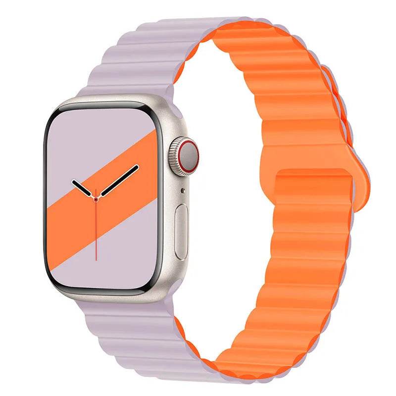 Band Silicone Magnetic Watch Strap 