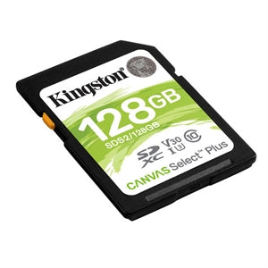 Kingston Canvas Select Plus Class 10/UHS-I (U3) V30 SDXC 
