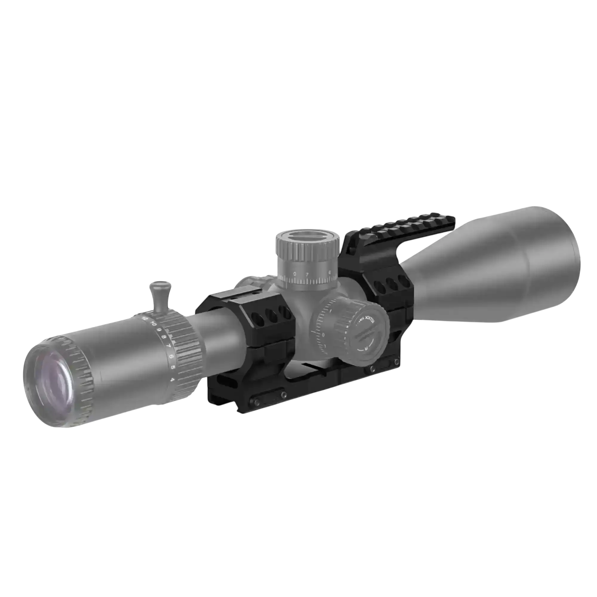SNIPA™ Yukon Edge 4–40×56 FFP Rifle Scope – 34mm Tube, Illuminated MOA Reticle, 1/8 MOA Turrets, IPX7 Waterproof, NorthLine Mount + Focus Wheel