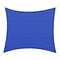 Outsunny Shaded Sanctuary: Rectangle 20'x16' Sun Shade Sail Top Cover Fabric for Outdoor Shelter, Garden, Blue with Carrying Bag