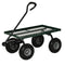 Outsunny Heavy Duty Garden Wagon Cart with 10