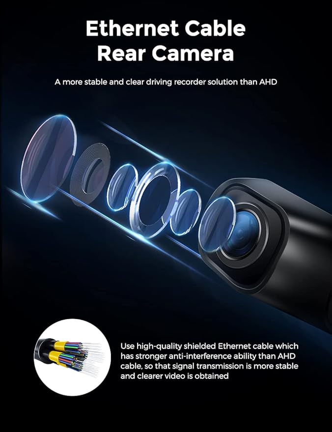 AZDOME WR03 Rear Cam 