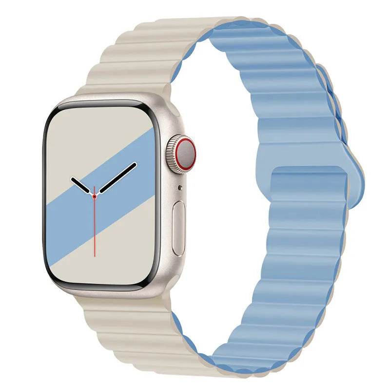 Band Silicone Magnetic Watch Strap 