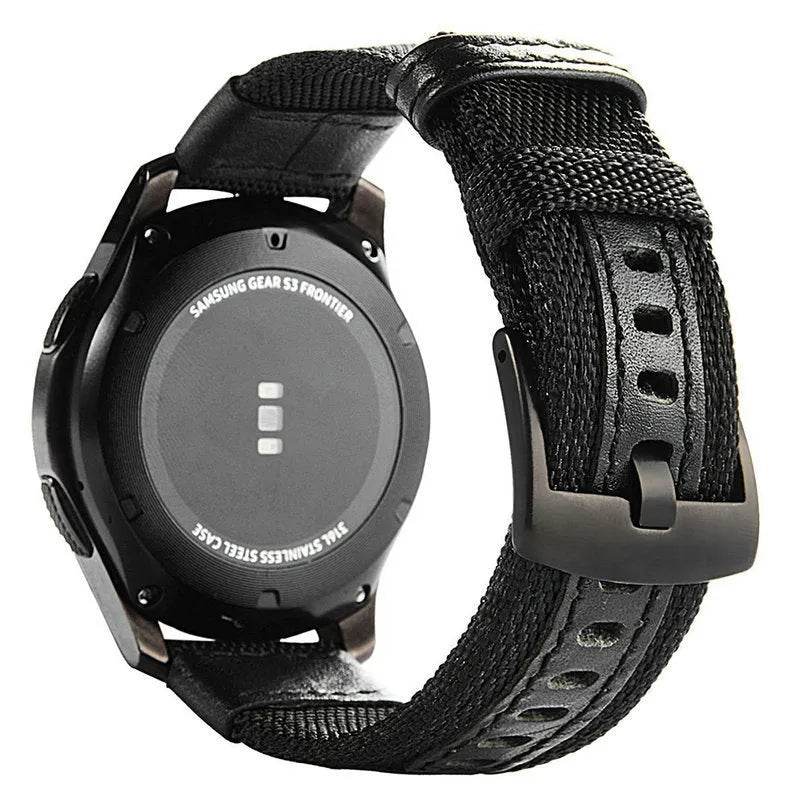 Adjustable Size Watch Nylon Woven Watch Strap 