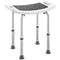 Height Adjustable Shower Chair Padded Bath Seat for Senior,