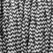 2 Core Twisted Fabric Electrical Cable Black and White ~ 1195