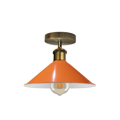 Vintage Industrial Ceiling Light Shades E27 Flush Mount Light ~2093 